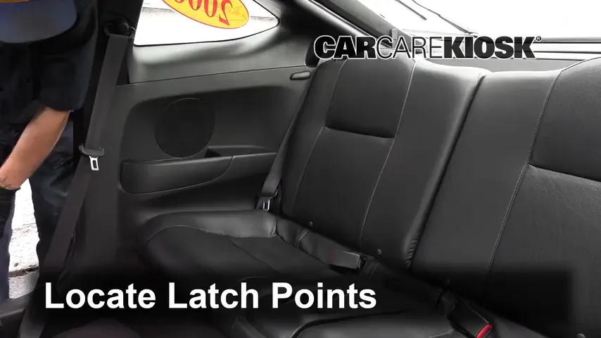 2006 Acura RSX 2.0L 4 Cyl. Car Seats Install